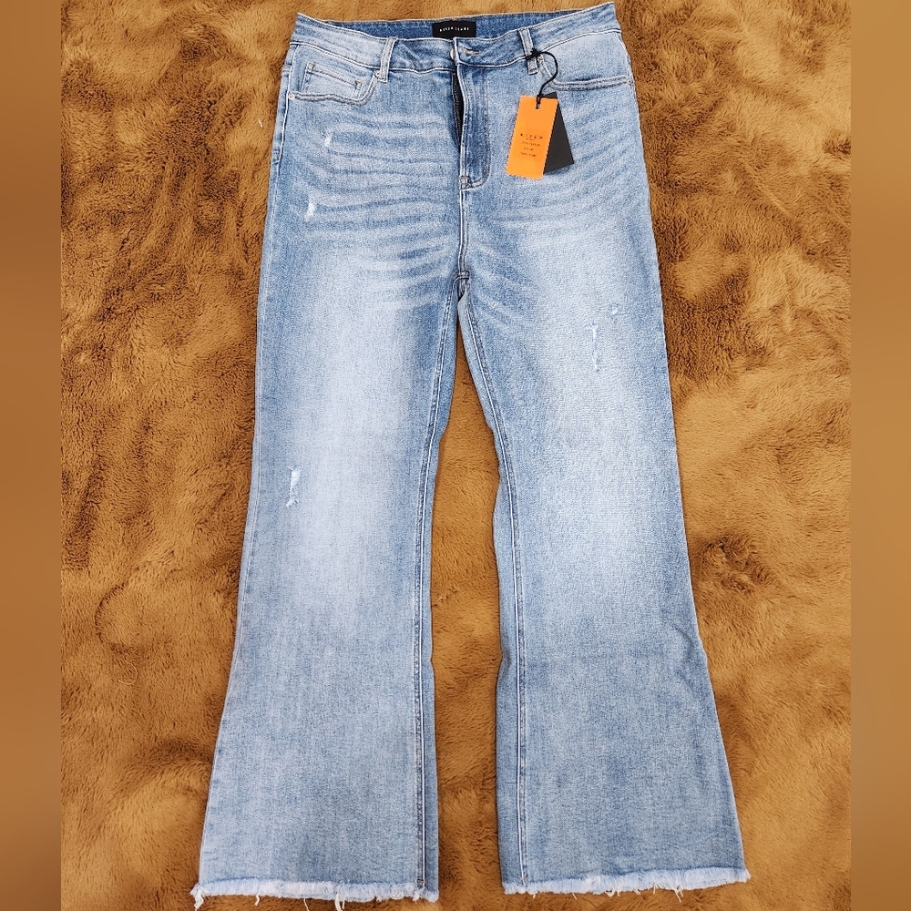 🆕️ RISEN JEANS, Women's (1XL), Light Blue Jeans